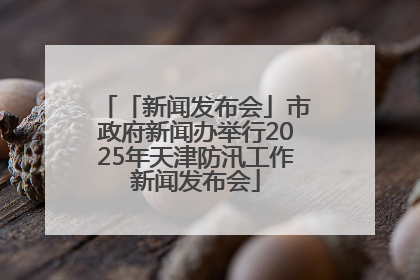 「新闻发布会」市政府新闻办举行2025年天津防汛工作新闻发布会