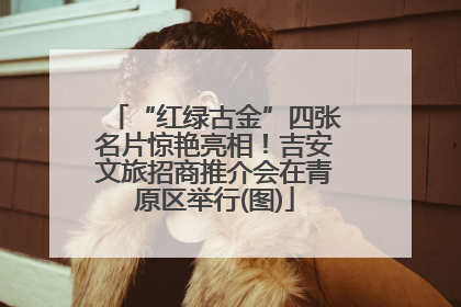 “红绿古金”四张名片惊艳亮相！吉安文旅招商推介会在青原区举行(图)