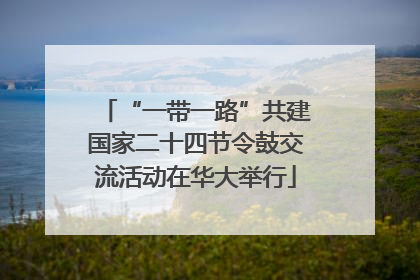 “一带一路”共建国家二十四节令鼓交流活动在华大举行