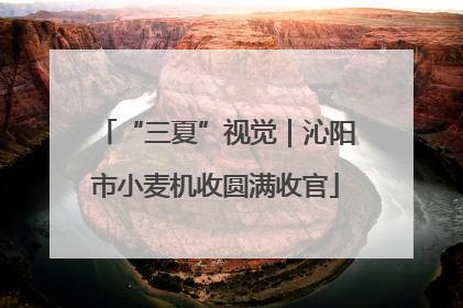 “三夏”视觉｜沁阳市小麦机收圆满收官