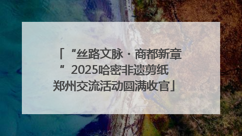 “丝路文脉・商都新章”2025哈密非遗剪纸郑州交流活动圆满收官