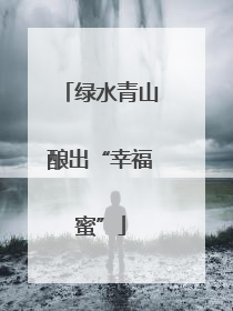 绿水青山酿出“幸福蜜”