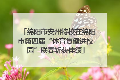 绵阳市安州特校在绵阳市第四届“体育复健进校园”联赛斩获佳绩
