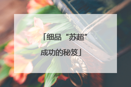 细品“苏超”成功的秘笈