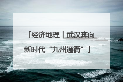 经济地理丨武汉奔向新时代“九州通衢”