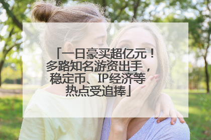 一日豪买超亿元！多路知名游资出手，稳定币、IP经济等热点受追捧