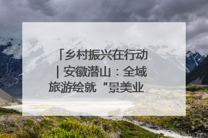 乡村振兴在行动｜安徽潜山：全域旅游绘就“景美业兴民富”新画卷