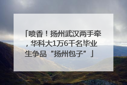 喷香！扬州武汉两手牵，华科大1万6千名毕业生争品“扬州包子”