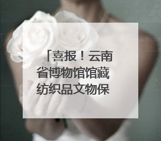 喜报！云南省博物馆馆藏纺织品文物保护修复项目荣获全国十佳