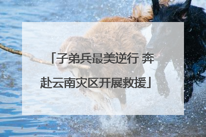 子弟兵最美逆行 奔赴云南灾区开展救援