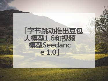 字节跳动推出豆包大模型1.6和视频模型Seedance 1.0