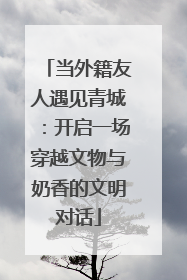 当外籍友人遇见青城：开启一场穿越文物与奶香的文明对话