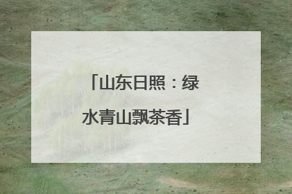 山东日照：绿水青山飘茶香
