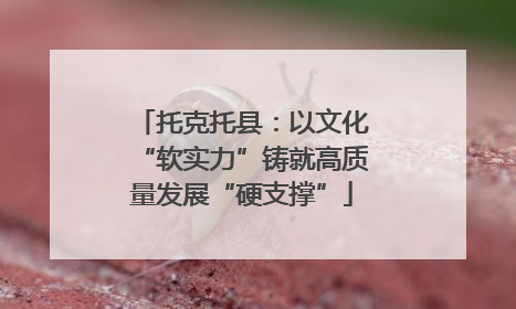 托克托县：以文化“软实力”铸就高质量发展“硬支撑”