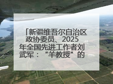 新疆维吾尔自治区政协委员、2025年全国先进工作者刘武军：“羊教授”的“中国芯”