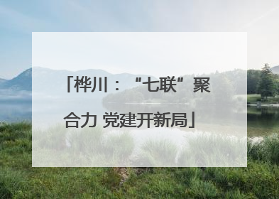 桦川：“七联”聚合力 党建开新局