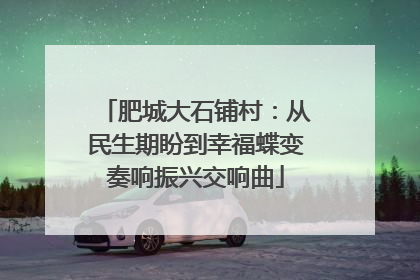 肥城大石铺村：从民生期盼到幸福蝶变奏响振兴交响曲