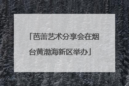 芭蕾艺术分享会在烟台黄渤海新区举办