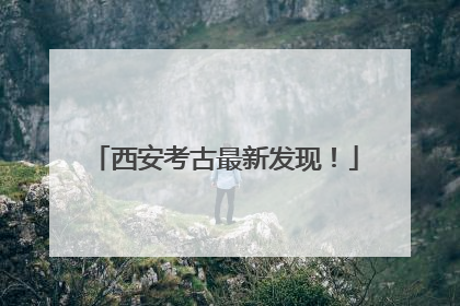 西安考古最新发现！