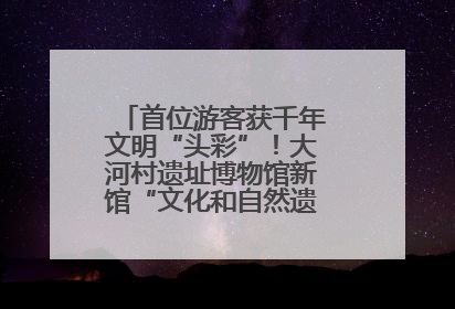 首位游客获千年文明“头彩”！大河村遗址博物馆新馆“文化和自然遗产日”璀璨启幕
