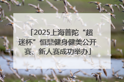 2025上海普陀“超迷杯”恒鼎健身健美公开赛、新人赛成功举办