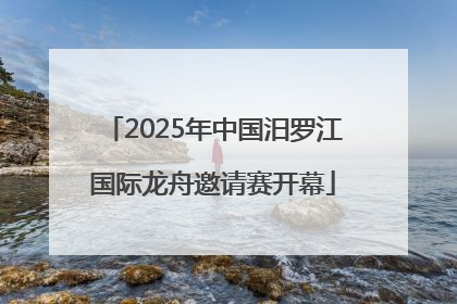 2025年中国汨罗江国际龙舟邀请赛开幕